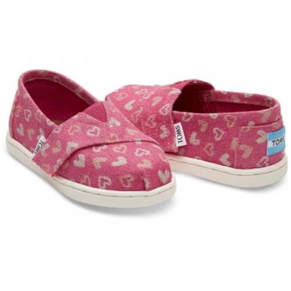 TOMS Unisex-Child Kids Red Stripes Bimini